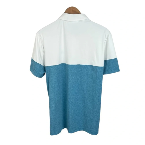 PO637 Mens Adidas Athletic Stretch Performance Golf Polo Shirt M - Picture 5 of 6